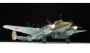 советский пикирующий бомбардировщик ПЕ-2 1-72 звезда 7283 Д, сборные модели авиации, 1:72, 1/72