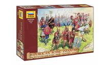 Республиканская Римская пехота III-II ВВ. до Н.Э. 1-72 звезда 8034, фигурка, фигуры, 1:72, 1/72