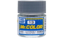 C 13  краска эмалевая нейтральный серый полуматовый 10мл, фототравление, декали, краски, материалы, MR.HOBBY