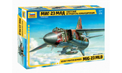 Советский истребитель-бомбардировщик МиГ-23МЛД 1-72 звезда 7218