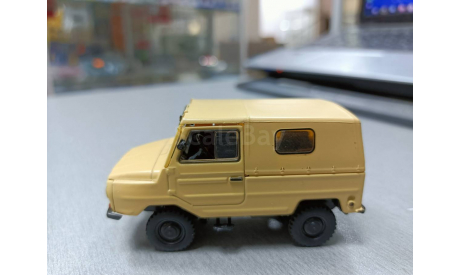 ЛУАЗ-969М волынь, масштабная модель, Автолегенды СССР журнал от DeAgostini, 1:43, 1/43