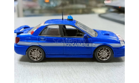 SUBARU IMPREZA, масштабная модель, Полицейские машины мира, Deagostini, 1:43, 1/43
