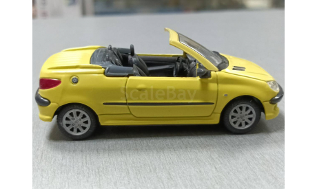 PEUGEOT 206, масштабная модель, Bauer/Cararama/Hongwell, 1:43, 1/43