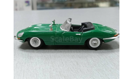 JAGUAR E CABRIOLET 1961, масштабная модель, Bauer/Cararama/Hongwell, scale43