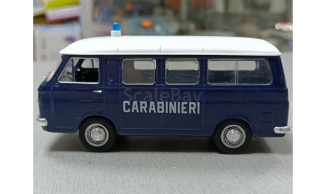 Полицейские машины мира №2 FIAT 238 CARABINIERI 1967.Полиция италии, масштабная модель, Полицейские машины мира, Deagostini, 1:43, 1/43