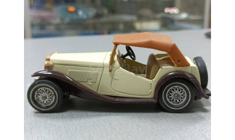 Matchbox Models of Yesteryear Y-8 MG TC 1945, масштабная модель, машина