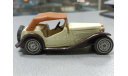 Matchbox Models of Yesteryear Y-8 MG TC 1945, масштабная модель, машина