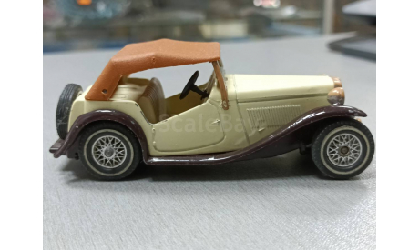 Matchbox Models of Yesteryear Y-8 MG TC 1945, масштабная модель, машина