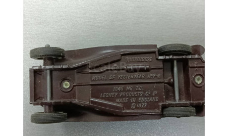 Matchbox Models of Yesteryear Y-8 MG TC 1945, масштабная модель, машина