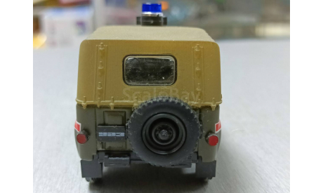 УАЗ-469 ВАИ, масштабная модель, Автомобиль на службе, журнал от Deagostini, 1:43, 1/43