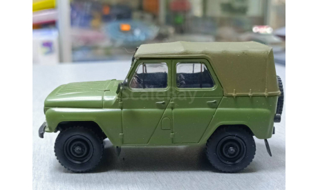 УАЗ-469Б, масштабная модель, Автолегенды СССР журнал от DeAgostini, 1:43, 1/43