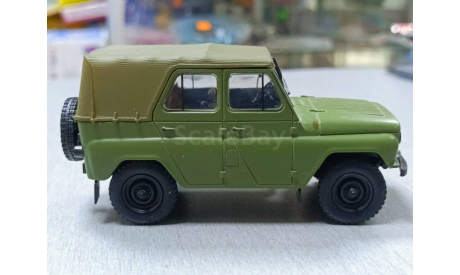 УАЗ-469Б, масштабная модель, Автолегенды СССР журнал от DeAgostini, 1:43, 1/43
