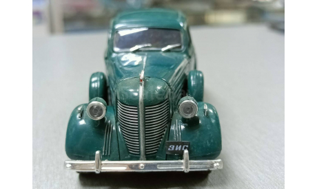 коллекционная модель ЗИС-101А автолегенды 1-43, масштабная модель, Автолегенды СССР журнал от DeAgostini, 1:43, 1/43