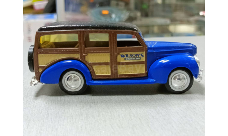 1940 FORD WOODY STATION WAGON, масштабная модель, ERTL, 1:43, 1/43