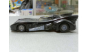 ERTL 1989 Batmobile Diecast Toy Car Batman DC Comics Loose Used, масштабная модель, машина, 1:43, 1/43