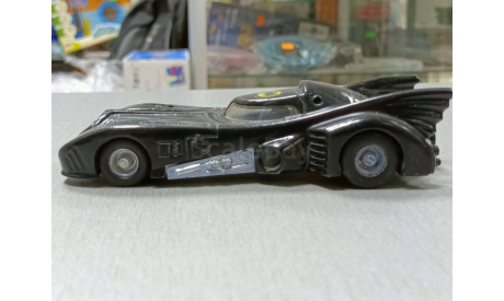 ERTL 1989 Batmobile Diecast Toy Car Batman DC Comics Loose Used, масштабная модель, машина, 1:43, 1/43