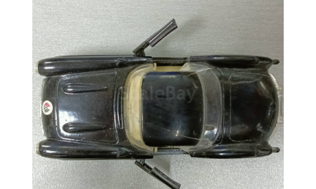 Chevrolet corvette 1957 M.C TOY 1:39  инерционная, масштабная модель, M.C.TOY