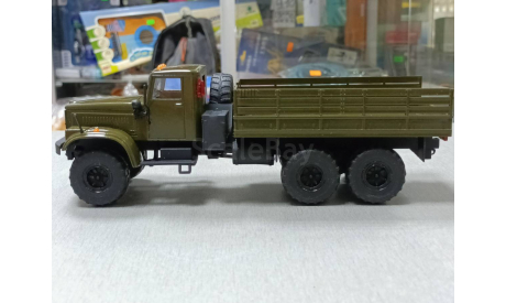 краз-255 бортовой(хаки-глянец), масштабная модель, Агат-Кразы, 1:43, 1/43