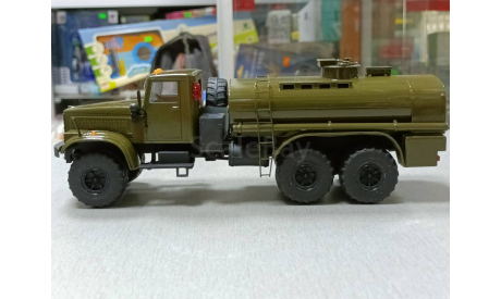 краз-255 бочка(хаки-глянц), масштабная модель, Агат-Кразы, 1:43, 1/43