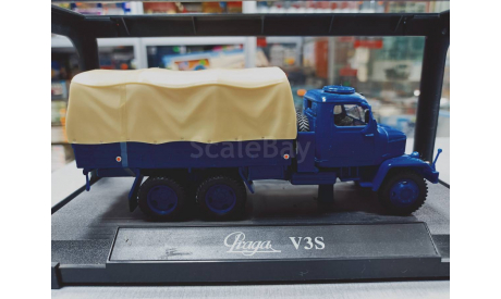 Praga V3S c тентом 1959 Abrex, масштабная модель, 1:43, 1/43