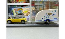 Mini Cooper прицеп-кемпер Polar 400.1:43, масштабная модель, Bauer/Cararama/Hongwell, 1/43