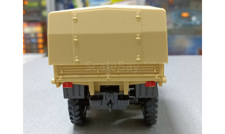 урал 4320 с тентом (песочный) 1-43 элекон, масштабная модель, scale43