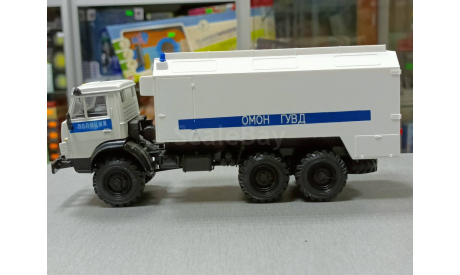 камаз 4310 полиция 1-43 элекон, масштабная модель, 1:43, 1/43