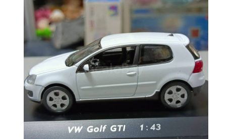 vw golf gti 1-43 welly, масштабная модель, Volkswagen, scale43