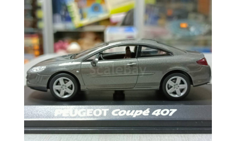 PEUGEOT COUPE 407 1-43 norev 474774, масштабная модель, 1:43, 1/43