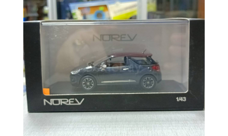 CITROEN DS3 2010 1-43 norev 155282, масштабная модель, Citroën, 1:43, 1/43