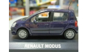 RENAULT MODUS 2007 1-43 norev 517754, масштабная модель, 1:43, 1/43