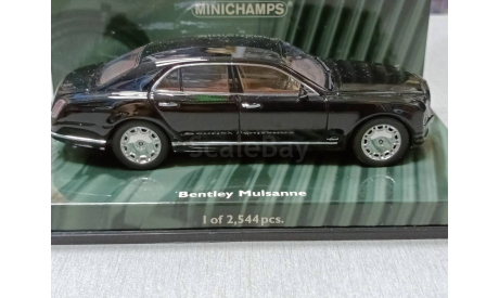 bentley mulsanne 2010 1-43 minichamps 436139900, масштабная модель, 1:43, 1/43