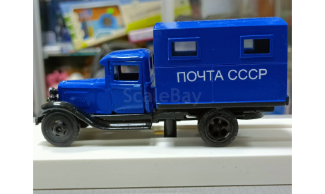 ГАЗ АА фургон почта 1-43 ломо авм, масштабная модель, ЛОМО-АВМ, 1:43, 1/43