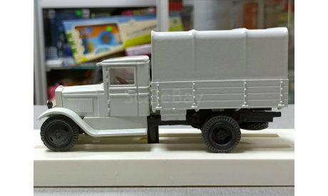 ЗИС-5 белый(ранний выпуск) 1-43 ломо авм, масштабная модель, ЛОМО-АВМ, 1:43, 1/43