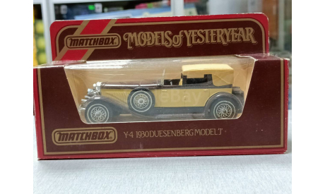Duesenberg Model J 1930  Models of Yesterday Matchbox 1:43 Y-4, масштабная модель, 1/43
