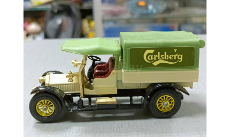 Crossley Carlsberg Y-13 1918 Models of Yesterday Matchbox 1:47, масштабная модель, машина