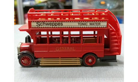 AEC. S TYPE BUS 1922 matchbox Y-23, масштабная модель, автобус