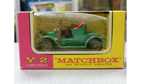 RENAULT 2-SEATER 1911 matchbox Y-2, масштабная модель