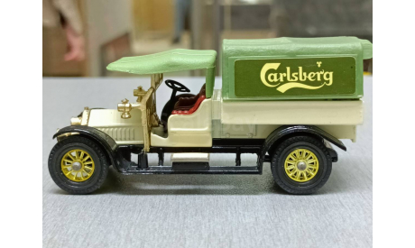 Crossley Carlsberg Y-13 1918 Models of Yesterday Matchbox 1:47, масштабная модель, машина