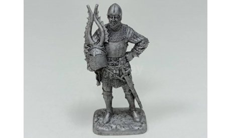 олово Европейский рыцарь, конец 14в	165, фигурка, фигуры