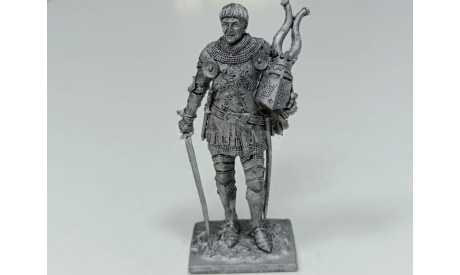 олово Западно-европейский рыцарь, 14в. 155, фигурка, фигуры