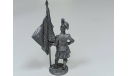 олово Офицер-знаменосец 42-го Королевского хайлэндского  плк. 92, фигурка, фигуры