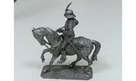 олово Европейский конный арбалетчик, 15 век 108, фигурка, фигуры