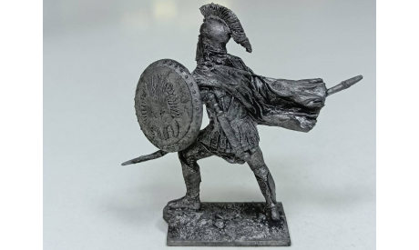 олово Греческий гоплит с пикой, 490г до н.э.	05, фигурка, фигуры