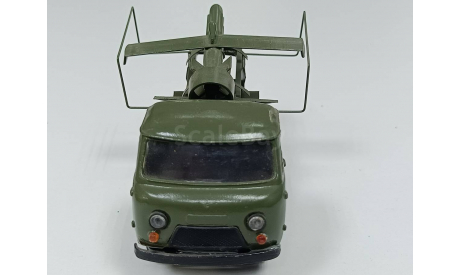 УАЗ-452В ПЗМ шмель(конверсия), масштабная модель, 1:43, 1/43