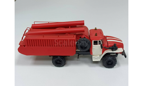 АЦ-5-40(конверсия), масштабная модель, пожарка, 1:43, 1/43