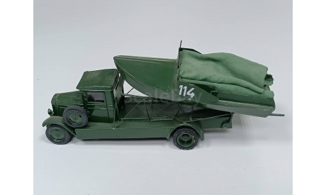 У-4 литер Н2П понтон парка(конверсия), масштабная модель, МАШИНА, 1:43, 1/43