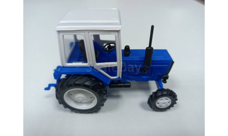 трактор МТЗ-82(ПЛАСТИК СИНИЙ)1-43, масштабная модель трактора, 1:43, 1/43