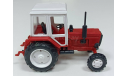 трактор МТЗ-82(пластик красный)1-43, масштабная модель трактора, 1:43, 1/43