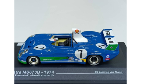 matra ms670b-1974 1-43 altaya 19741, масштабная модель, машина, 1:43, 1/43